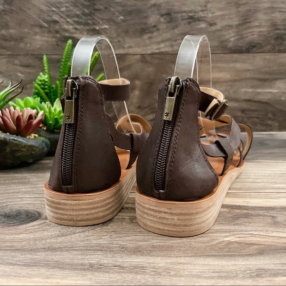 NIB Lucky Brand Hadzy Cage Gladiator Sandal 9M - Picture 9 of 12